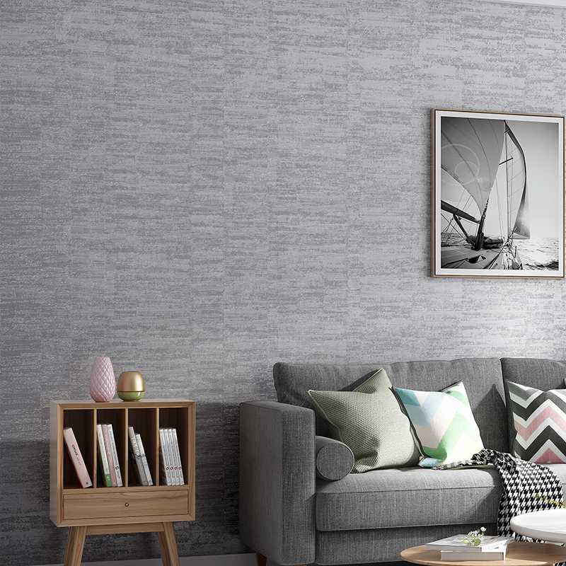 Modern Plain Metal Striped Textured Wall Paper Gray Blue Khaki Solid Color Wallpaper Bedroom Living Room Home Decor, J04602
Modern Plain Metal Striped Textured Wall Paper Gray Blue Khaki Solid Color Wallpaper Bedroom Living Room Home Decor, J04602