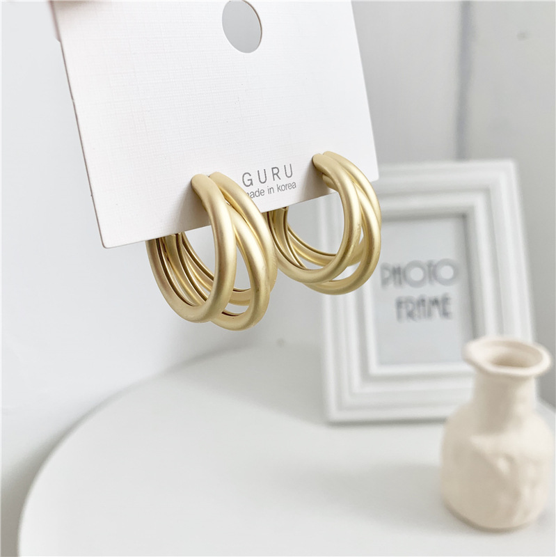 Dangle Ear Earrings Charms Women Stud Round Ladies Jewellery Fashion Girls Kpop Yellow Gold Color Vintage Zinc Alloy Kolczyki
Dangle Ear Earrings Charms Women Stud Round Ladies Jewellery Fashion Girls Kpop Yellow Gold Color Vintage Zinc Alloy Kolczyki