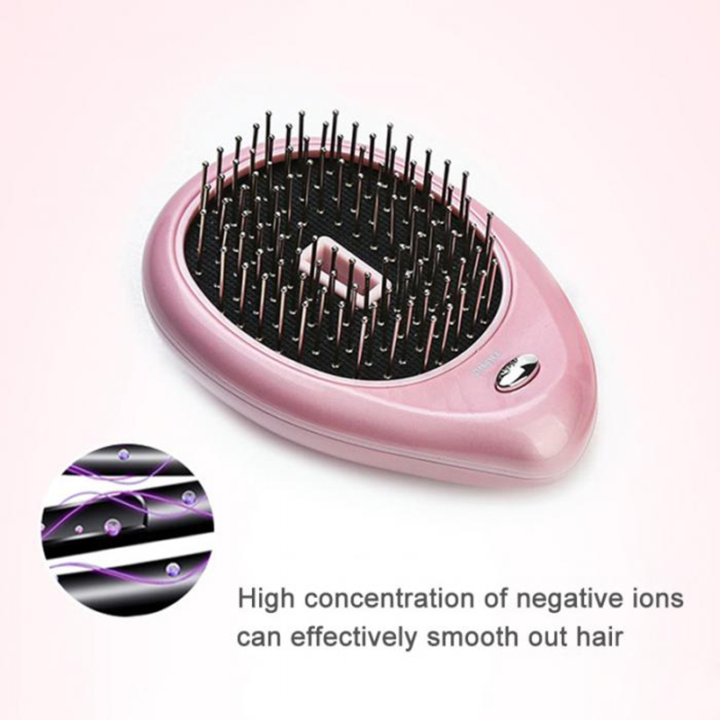 Portable Electric Hair Ionic Brush Hair Straightener Brush Negative ion comb Anti-static Massage Mini Straight comb
Portable Electric Hair Ionic Brush Hair Straightener Brush Negative ion comb Anti-static Massage Mini Straight comb