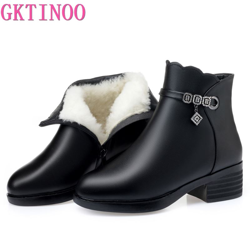 GKTINOO Wool Women Snow Boots Warm Fur Warm Plush Solid Fashion Ankle Boots High Heel Leisure Genuine Leather Women Winter, 9860 black plush
GKTINOO Wool Women Snow Boots Warm Fur Warm Plush Solid Fashion Ankle Boots High Heel Leisure Genuine Leather Women Winter, 9860 black plush