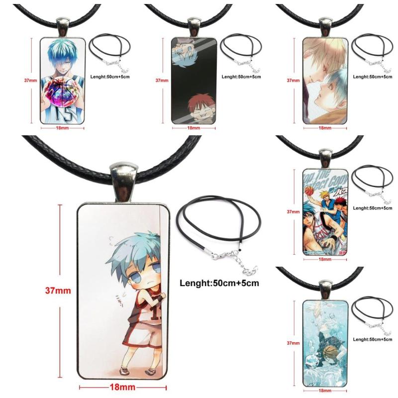 Cartoon Kuroko No Basket For Unisex Gift Glass Cabochon Pendant Necklace Rectangle Fashion Necklace
Cartoon Kuroko No Basket For Unisex Gift Glass Cabochon Pendant Necklace Rectangle Fashion Necklace