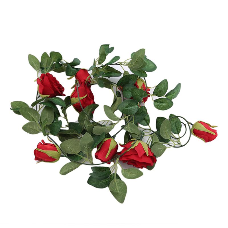 Artificial Rose Silk Fake Rose Garland Hanging Ivy Vines Green Leaves Basket Vine DIY Garland Flowers Wall Decor, Orange
Artificial Rose Silk Fake Rose Garland Hanging Ivy Vines Green Leaves Basket Vine DIY Garland Flowers Wall Decor, Orange