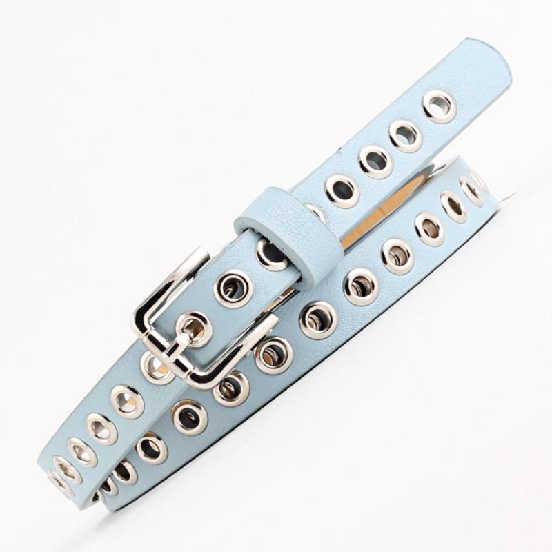 Newly PU Leather Belt With Alloy Buckle Hollow Rivets Waist Belts for Women Jeans Pants, Army green
Newly PU Leather Belt With Alloy Buckle Hollow Rivets Waist Belts for Women Jeans Pants, Army green