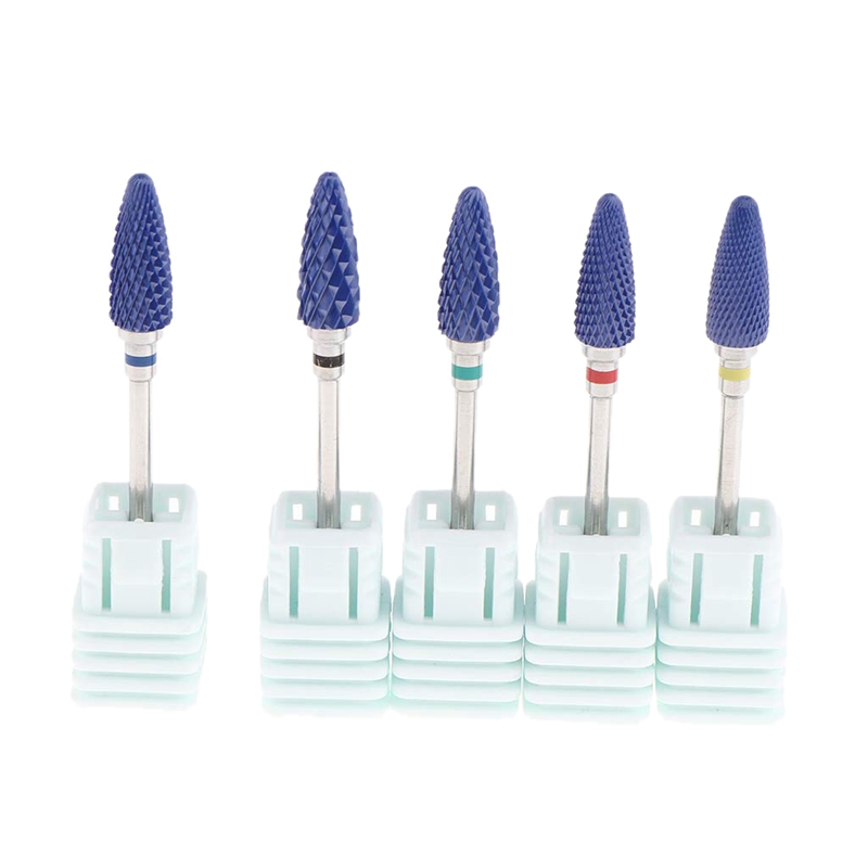 Ceramic Nail Drill Bit Set for Natural and Artificial Nails, Top Cuticle Clean Gel Removal Tool Kit,Pack of 5
Ceramic Nail Drill Bit Set for Natural and Artificial Nails, Top Cuticle Clean Gel Removal Tool Kit,Pack of 5