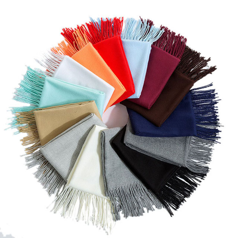 AudWhale Winter Women's Scarf Cape Femme Cashmere Warm Scaeves Shawl For Women Fashion Solid Tassel Women Scarf
AudWhale Winter Women's Scarf Cape Femme Cashmere Warm Scaeves Shawl For Women Fashion Solid Tassel Women Scarf
