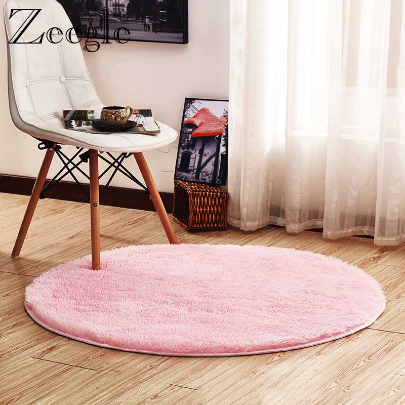 Fluffy Round Carpet Rug for Living Room Bedroom Decor Floor Mat Shaggy Area Rug Long Plush Carpet Kids Room Modern Home Decor, Pink
Fluffy Round Carpet Rug for Living Room Bedroom Decor Floor Mat Shaggy Area Rug Long Plush Carpet Kids Room Modern Home Decor, Pink
