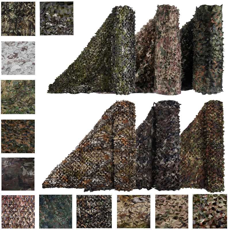 Multiple Color Simple Camouflage Nets Mesh 1.5M Wide Army Camo Netting for Hunting Car Covers Tent Sun Shelter
Multiple Color Simple Camouflage Nets Mesh 1.5M Wide Army Camo Netting for Hunting Car Covers Tent Sun Shelter