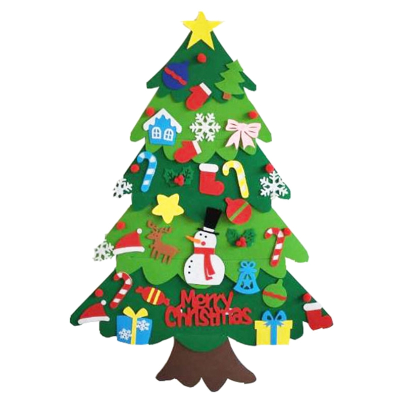 Kids DIY Felt Christmas Tree Decoration Snowman Ornaments Children New Year Gifts Xmas Adornment
Kids DIY Felt Christmas Tree Decoration Snowman Ornaments Children New Year Gifts Xmas Adornment
