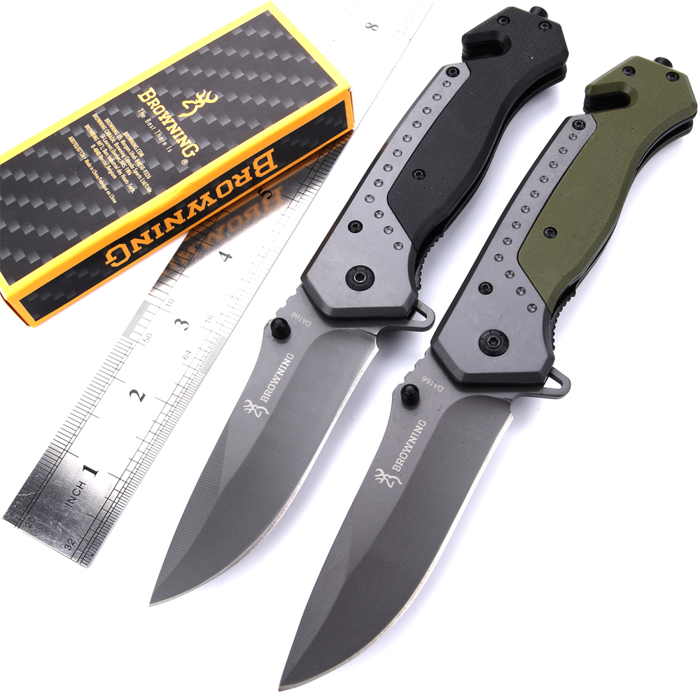 Wholesale Browning DA166 folding knife tactical camping EDC tool pocket knife survival knife outdoor cutting tools color box free shipping
Wholesale Browning DA166 folding knife tactical camping EDC tool pocket knife survival knife outdoor cutting tools color box free shipping