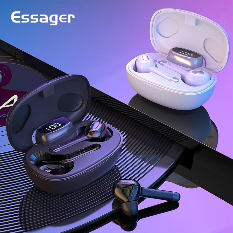 Essager T9S TWS Bluetooth Wireless Earphone Sport Headphone Earbuds In Ear With Mic Handsfree Headset For
Essager T9S TWS Bluetooth Wireless Earphone Sport Headphone Earbuds In Ear With Mic Handsfree Headset For