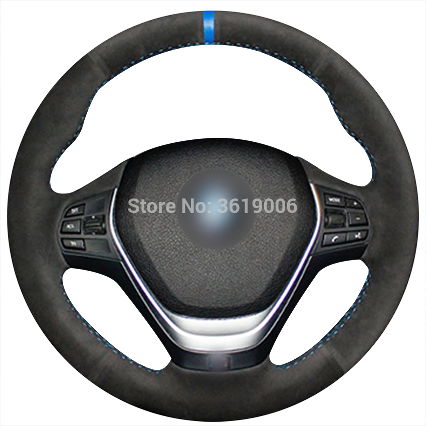 For BMW F30 320i 328i 320d F20 Hand-stitched Anti-Slip Black Suede Blue Marker DIY Steering Wheel Cover
For BMW F30 320i 328i 320d F20 Hand-stitched Anti-Slip Black Suede Blue Marker DIY Steering Wheel Cover