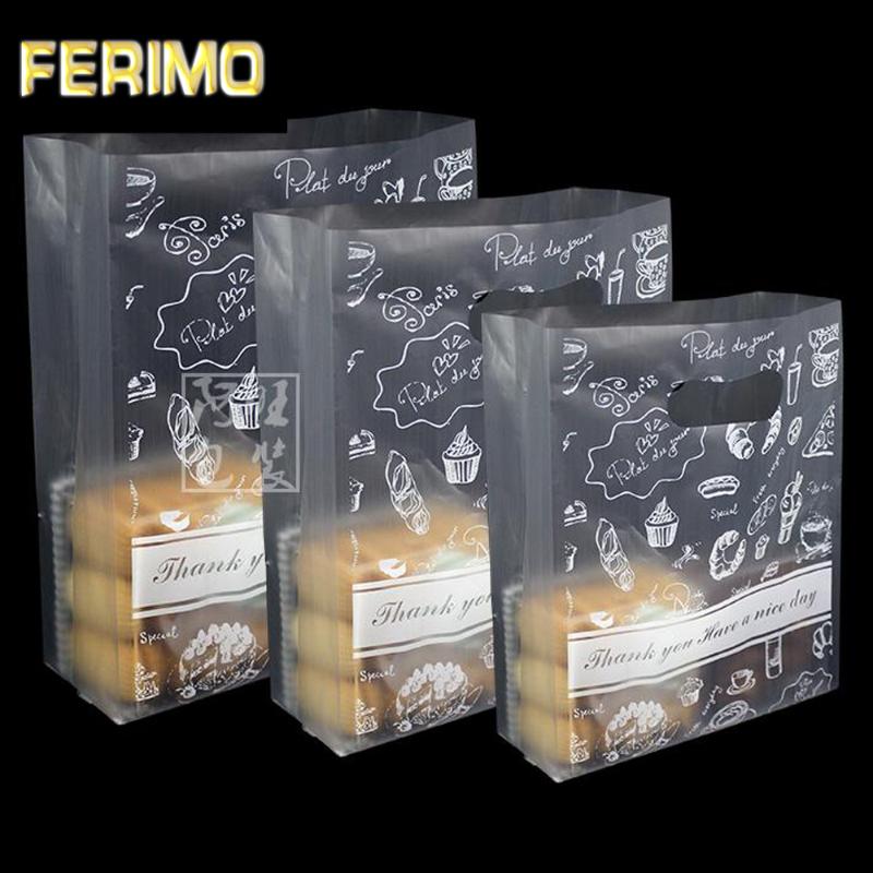 600pcs/lot Transparent Poly Bakery Bread Pack Shopping Pack Bag With Handle Toast Biscuit Cookie Gift Gusset Bags Wedding Party
600pcs/lot Transparent Poly Bakery Bread Pack Shopping Pack Bag With Handle Toast Biscuit Cookie Gift Gusset Bags Wedding Party