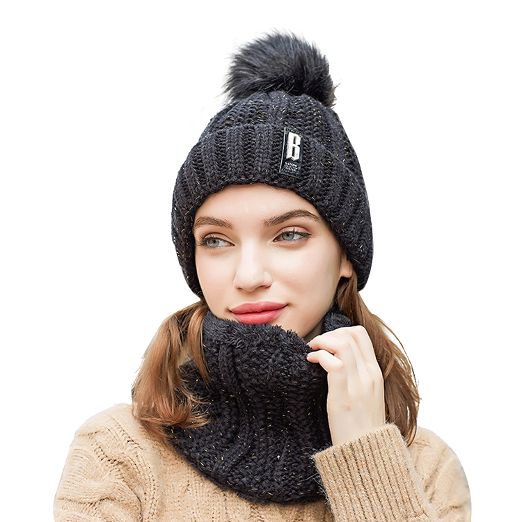 Fashion Winter Women's Hat Scarf Set of Hat And Scarf For Women Girl Warm Beanies For Girl Ring Pompoms Winter Hats
Fashion Winter Women's Hat Scarf Set of Hat And Scarf For Women Girl Warm Beanies For Girl Ring Pompoms Winter Hats