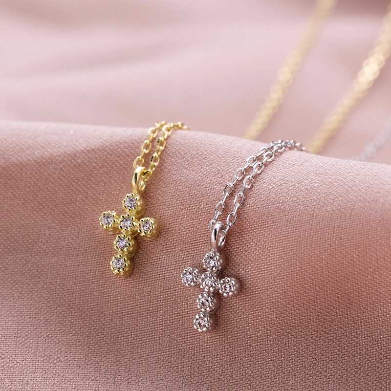 Cross Necklace Women 100% Real 925 Sterling Silver Zircon Personalized Fine Jewellery for Party Wedding 2020 Fashion Trend Gift
Cross Necklace Women 100% Real 925 Sterling Silver Zircon Personalized Fine Jewellery for Party Wedding 2020 Fashion Trend Gift