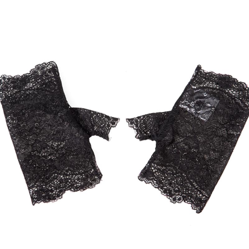 PUNK RAVE Women Gothic Lolita Cosplay Accessries Evening Party Female Lace Black Gloves Steampunk Retro Party Sexy Gloves
PUNK RAVE Women Gothic Lolita Cosplay Accessries Evening Party Female Lace Black Gloves Steampunk Retro Party Sexy Gloves