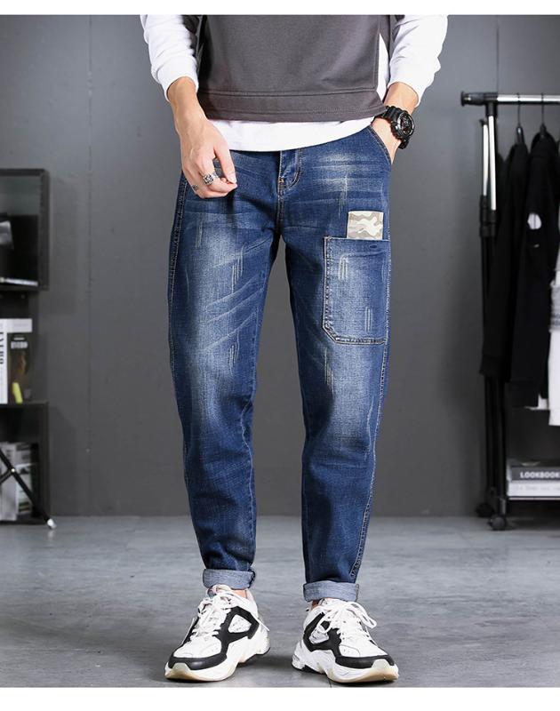 Mens Jeans Casual Denim Pant Blue Black Scratched Man Leisure Jeans Stonewashed Classic Pockets Male Quality Plus Size -48, Blue cn size
Mens Jeans Casual Denim Pant Blue Black Scratched Man Leisure Jeans Stonewashed Classic Pockets Male Quality Plus Size -48, Blue cn size