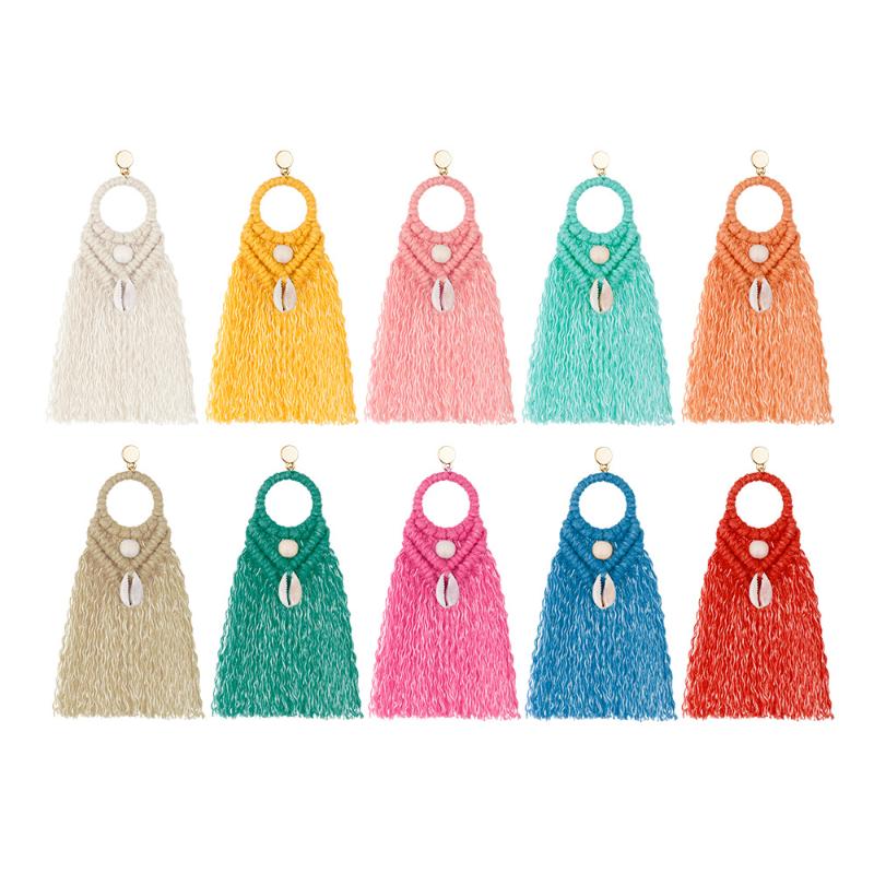MANILAI Ins Hot Bohemia Tassel earrings For Women 2020 Shell wood beads Fringed Dangle Statement Earrings Ethnic Jewelry Boho
MANILAI Ins Hot Bohemia Tassel earrings For Women 2020 Shell wood beads Fringed Dangle Statement Earrings Ethnic Jewelry Boho