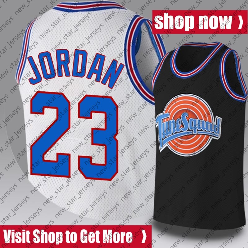 Throwback Tune Squad 23 Michael Jerseys 1 Bugs 22 Murray 10 Lola Tweety Taz 2 D.Duck Movie Space Jam Basketball Jersey Black White
Throwback Tune Squad 23 Michael Jerseys 1 Bugs 22 Murray 10 Lola Tweety Taz 2 D.Duck Movie Space Jam Basketball Jersey Black White