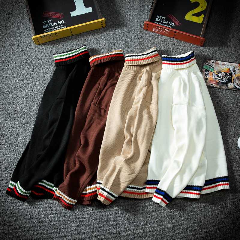 Men Fashion Stripe Knitwear Pullover Sweaters 2020 Winter Mens Casual Warm Turtleneck Knitted Pullover Jumper Sweaters Man Tops, Max244 red
Men Fashion Stripe Knitwear Pullover Sweaters 2020 Winter Mens Casual Warm Turtleneck Knitted Pullover Jumper Sweaters Man Tops, Max244 red