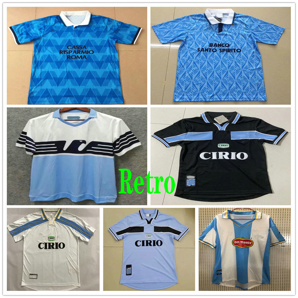 Retro Lazio Soccer Jerseys 1989 1992 1999 2000 2014 NESTA CRESPO SALAS MIHAJLOVIC VERON STANKOVIC INZAGHI NEDVED 91 92 99 00 Football Shirt, White 00 01
Retro Lazio Soccer Jerseys 1989 1992 1999 2000 2014 NESTA CRESPO SALAS MIHAJLOVIC VERON STANKOVIC INZAGHI NEDVED 91 92 99 00 Football Shirt, White 00 01
