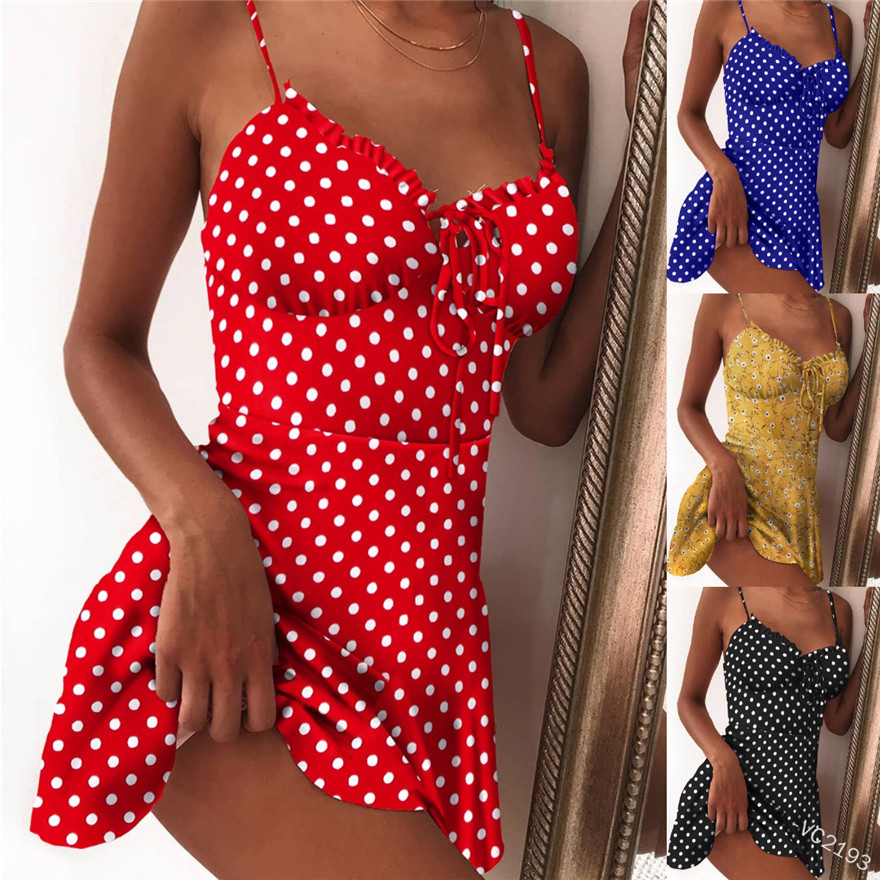 Polka Dot Womens Dresses Summer Sexy Spaghetti Strap Slim Dresses Fashion Club Party Colorful Plus Size Woman Bodycon Dress, Black;gray
Polka Dot Womens Dresses Summer Sexy Spaghetti Strap Slim Dresses Fashion Club Party Colorful Plus Size Woman Bodycon Dress, Black;gray