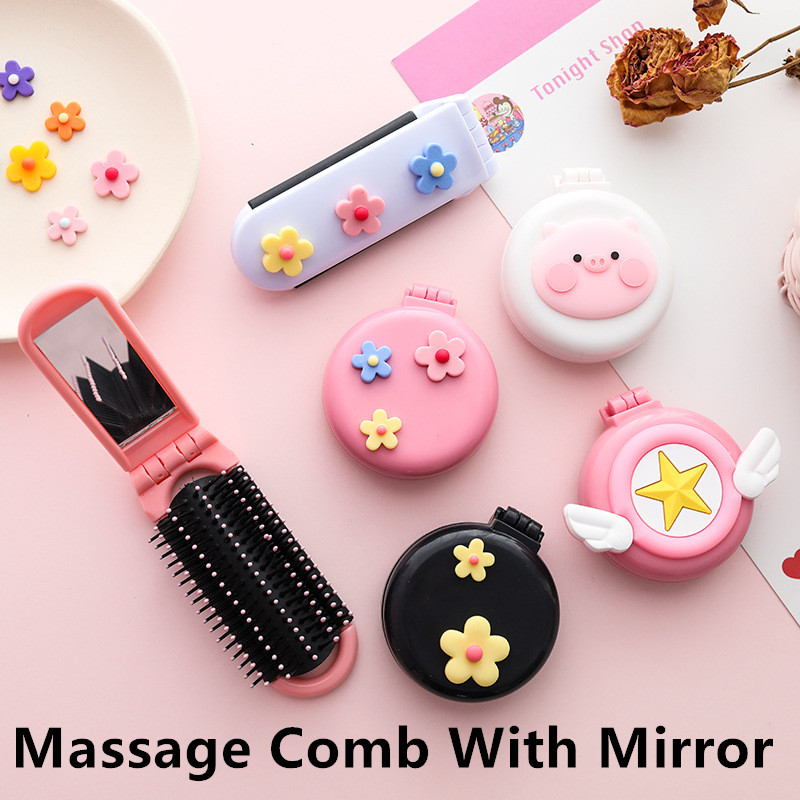 Massage Comb With Mirror Hair Curl hairdresser Magic Perm Wave Straight Beauty Comb Hair styling tools Rainbow Volume Brush
Massage Comb With Mirror Hair Curl hairdresser Magic Perm Wave Straight Beauty Comb Hair styling tools Rainbow Volume Brush