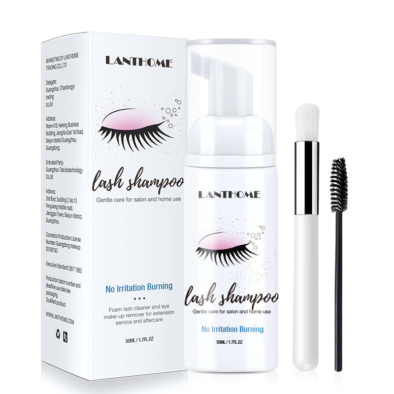 50ml Professional Eyelash Eye Lashes Foam Cleaner Pump Design Individual Eyelash Extension Shampoo Remover with Brush 6sets
50ml Professional Eyelash Eye Lashes Foam Cleaner Pump Design Individual Eyelash Extension Shampoo Remover with Brush 6sets