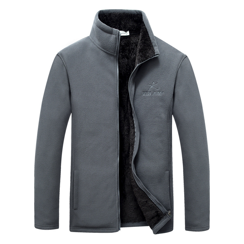 Thick polar Fleece jacket outdoor men's autumn winter fleece thermal coat Camping & Hiking Jacket fishing Mountaineering clothes, Black
Thick polar Fleece jacket outdoor men's autumn winter fleece thermal coat Camping & Hiking Jacket fishing Mountaineering clothes, Black