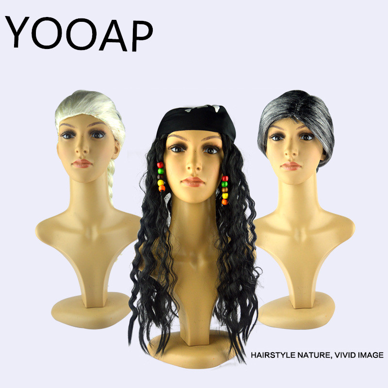 yooap Halloween ball party dress up grandmother pirate long wig white scorpion fake development
yooap Halloween ball party dress up grandmother pirate long wig white scorpion fake development