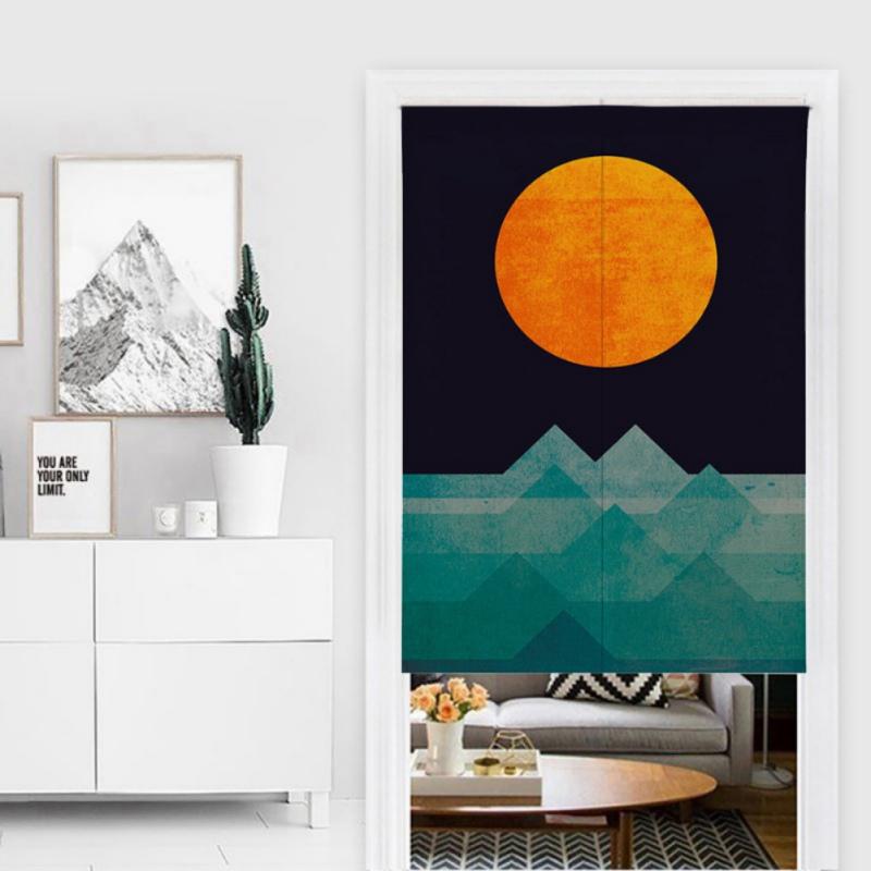 Japanese Style Sun Design Noren Doorway Curtain Cotton And Linen Printed Hanging Tapestry For Home Decoration, A6
Japanese Style Sun Design Noren Doorway Curtain Cotton And Linen Printed Hanging Tapestry For Home Decoration, A6