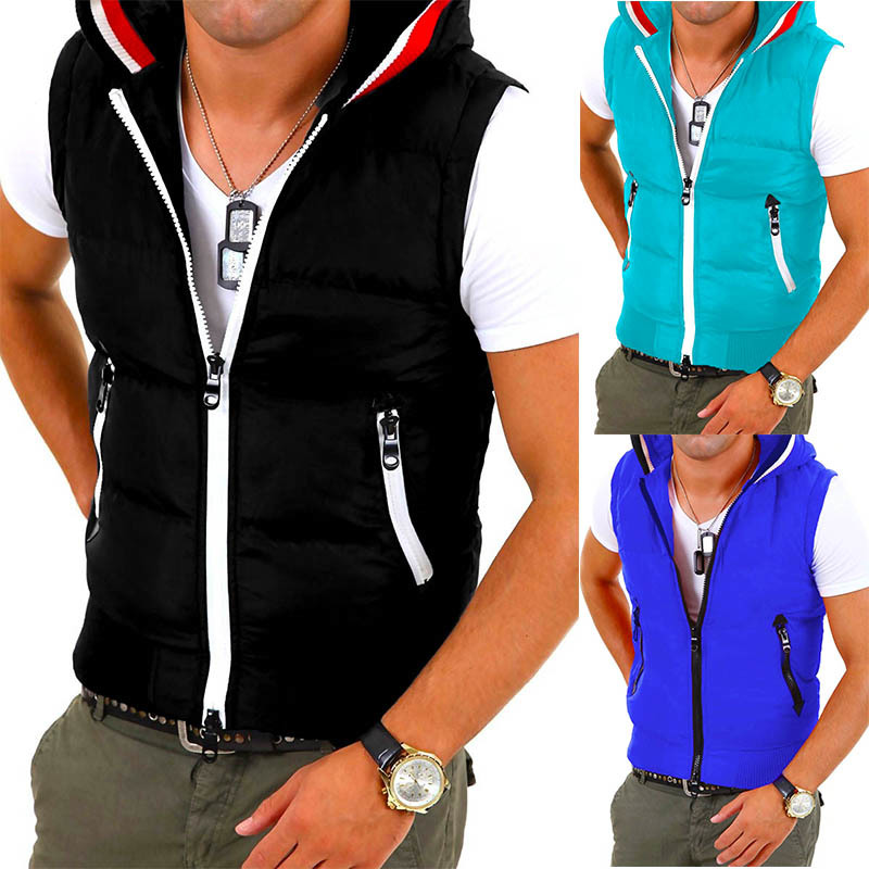 2021 New Winter Jacket Male Sleeveless Solid Color Hooded Parkas Mens Fashion Casual Pocket Decoration Outwear 32uk, Red
2021 New Winter Jacket Male Sleeveless Solid Color Hooded Parkas Mens Fashion Casual Pocket Decoration Outwear 32uk, Red
