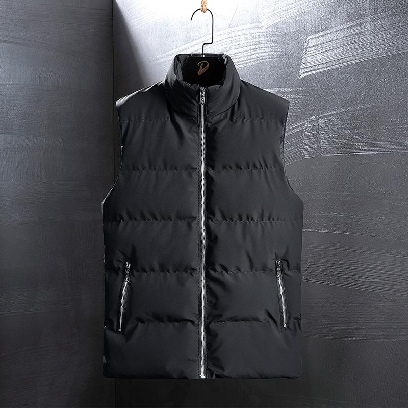 Autumn and winter vest men's down padded jacket Korean style trendy waistcoat sleeveless thick warm men's clothing, Black
Autumn and winter vest men's down padded jacket Korean style trendy waistcoat sleeveless thick warm men's clothing, Black