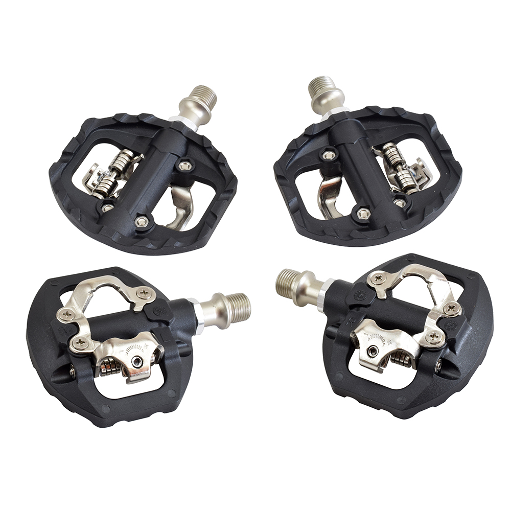 SPD Self-locking MTB Bike Pedals 9/16" Sealed Bearing Alloy Nylon Mountain Bicycle Platform Pedal With Cleats For SHIMANO LOOK
SPD Self-locking MTB Bike Pedals 9/16" Sealed Bearing Alloy Nylon Mountain Bicycle Platform Pedal With Cleats For SHIMANO LOOK