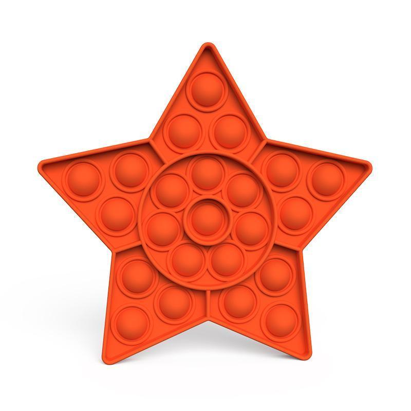 DHL Push Bubble Fidget Toys Autism Special Needs Stress Reliever Helps Relieve Stress and Increase Focus Soft Squeeze Toy