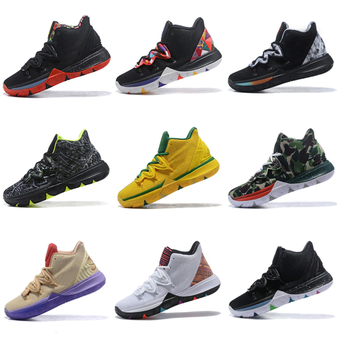 Kyrie 5 black magic Basketball Shoes for man bhm Black Histo Ikh Irving 5s Chaussures de basketball Nakeskin s Sneaker, Color#2
Kyrie 5 black magic Basketball Shoes for man bhm Black Histo Ikh Irving 5s Chaussures de basketball Nakeskin s Sneaker, Color#2