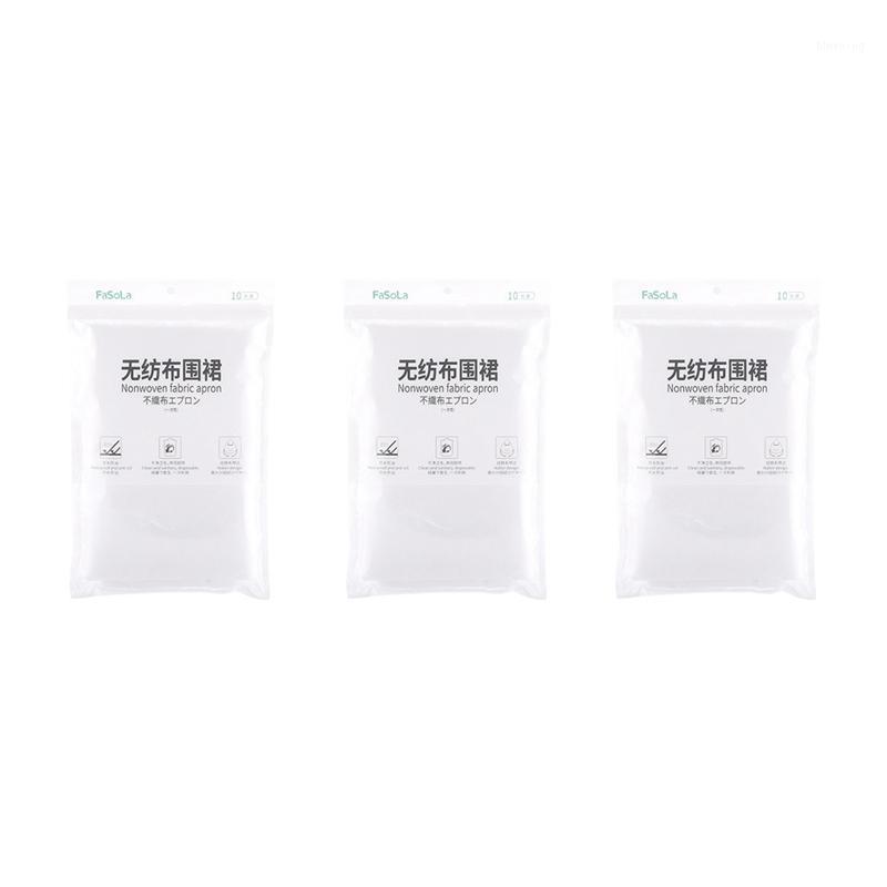 3 Pack of 30Pcs Disposable Apron Non-Woven Fabric Is Suitable for Guests Dining in the Restaurant Hygienic and Absorbent1
3 Pack of 30Pcs Disposable Apron Non-Woven Fabric Is Suitable for Guests Dining in the Restaurant Hygienic and Absorbent1