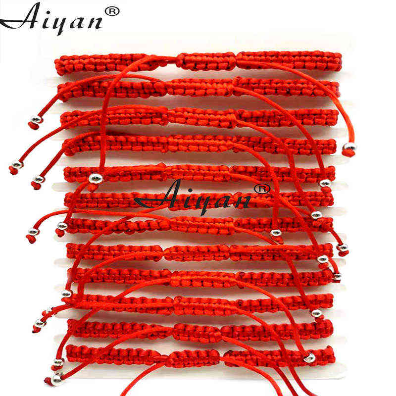 12Pieces Men And Women's Style Jesus And The Father And The Virgin Mary Drop Oil Alloy Crystal Religion Hand Made Braid Bracelet 220117