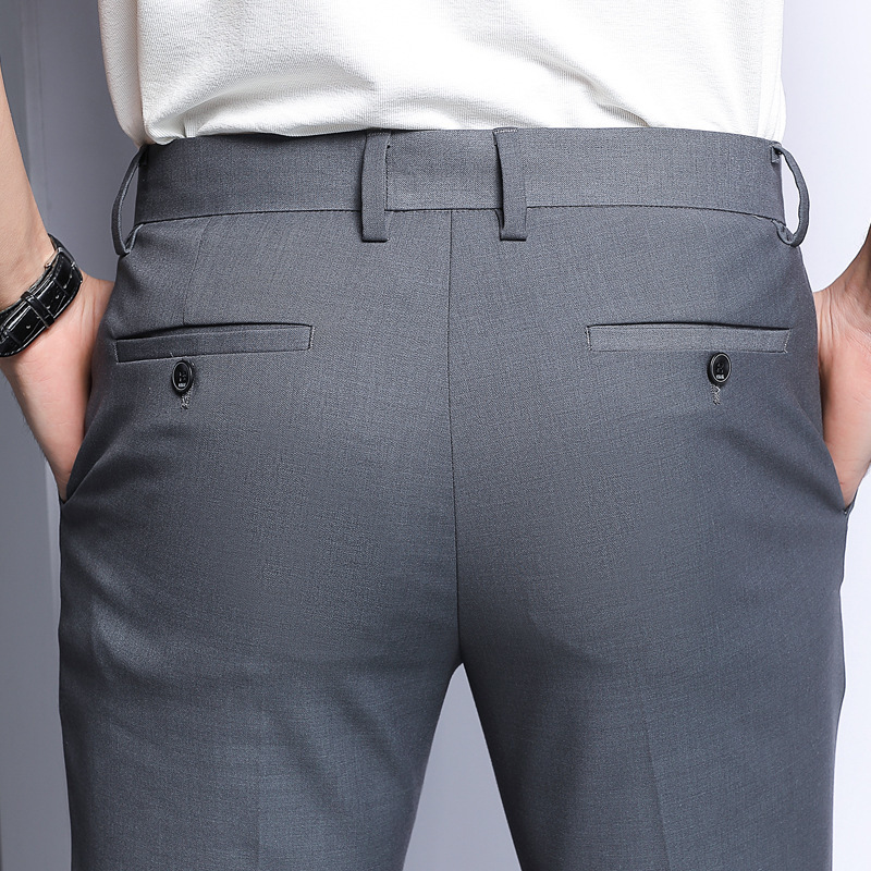 2020 Slim Men's Trousers Fit Thin Black Dress Professional Jorg Grey Casual Pants Clothes Kszn, 9901 navy blue
2020 Slim Men's Trousers Fit Thin Black Dress Professional Jorg Grey Casual Pants Clothes Kszn, 9901 navy blue