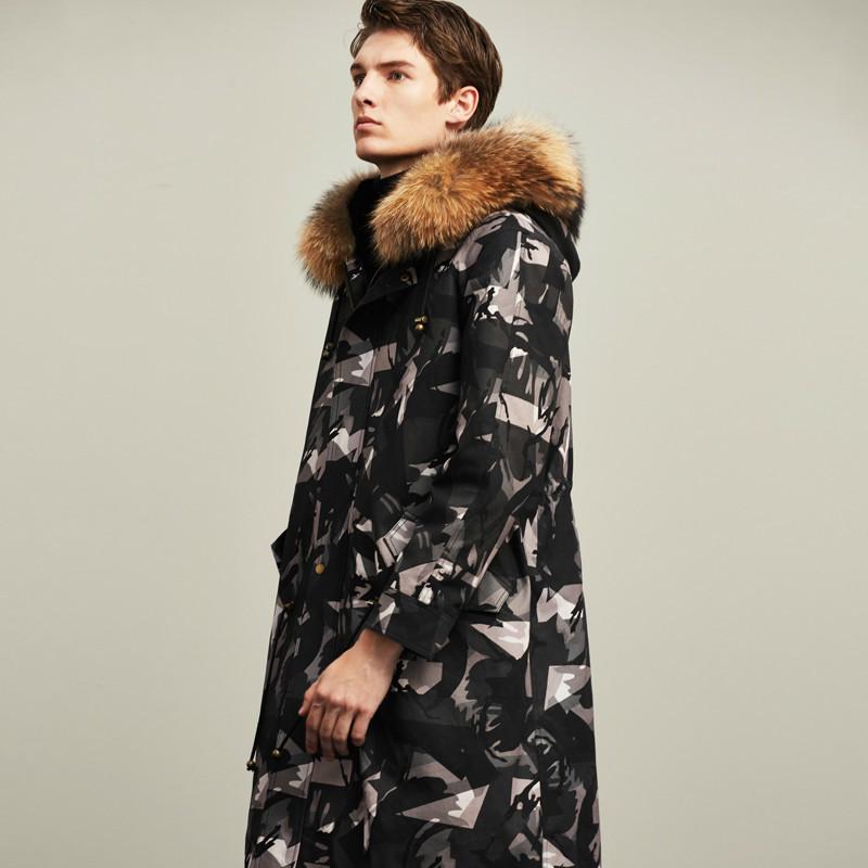 Real Fur Coat Men Korean Fur Coat Raccoon Collar Winter Jacket Men Real Parka Streetwear Casaco 3697 YY1152, Black
Real Fur Coat Men Korean Fur Coat Raccoon Collar Winter Jacket Men Real Parka Streetwear Casaco 3697 YY1152, Black