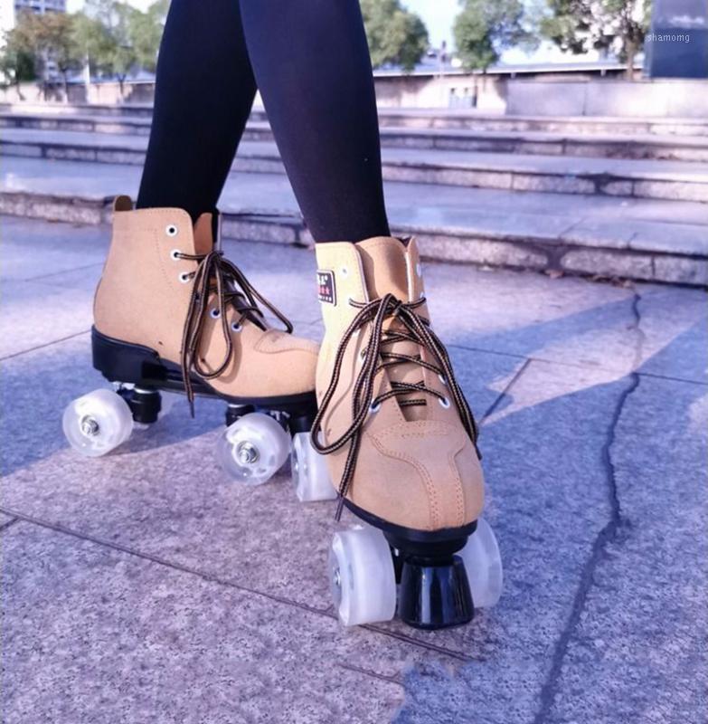3 Colors Black Blue Yellow Artificial Leather Roller Skates 4-Wheels Skates Shoes Pantine Woman Man Ourdoor Sports Shoes1
3 Colors Black Blue Yellow Artificial Leather Roller Skates 4-Wheels Skates Shoes Pantine Woman Man Ourdoor Sports Shoes1