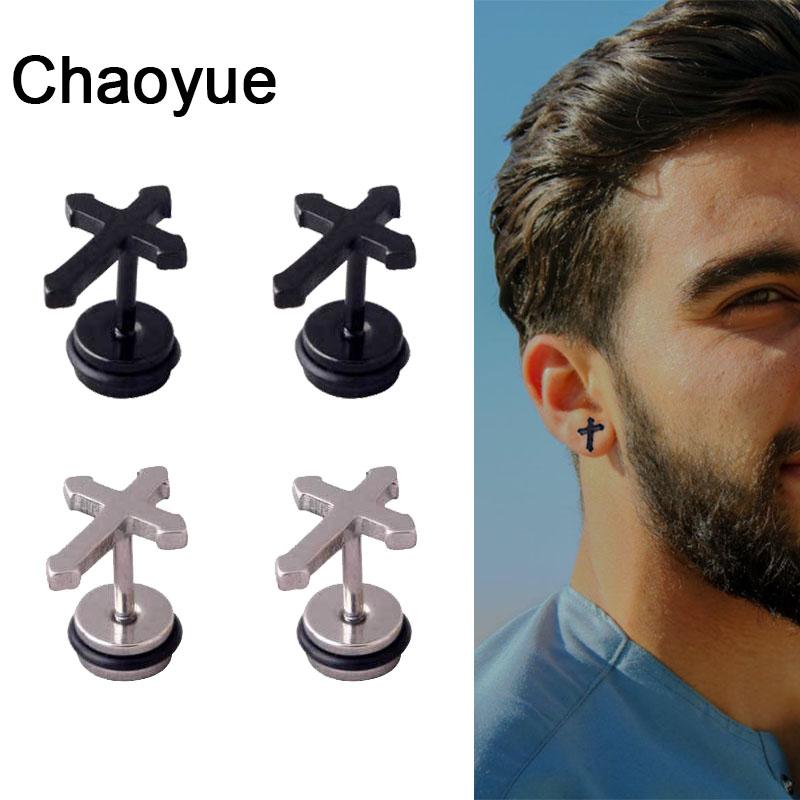 Mens Classic Cross Stud Earrings Stainless Steel Simple Black Piercing Earring for Man Women Unisex Minimalist Jewelry
Mens Classic Cross Stud Earrings Stainless Steel Simple Black Piercing Earring for Man Women Unisex Minimalist Jewelry