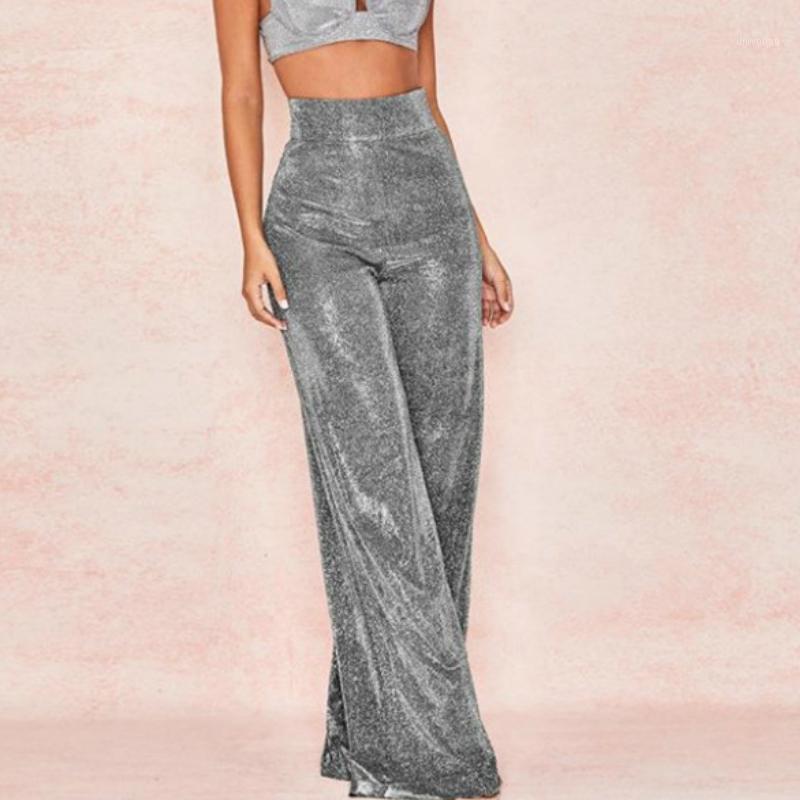 Fashion Street Style Sequins Long Trousers High Waist Solid Loose Wide leg Bottoms Shiny Sexy Elastic Pants Palazzo Lady Clothes1, Gray
Fashion Street Style Sequins Long Trousers High Waist Solid Loose Wide leg Bottoms Shiny Sexy Elastic Pants Palazzo Lady Clothes1, Gray