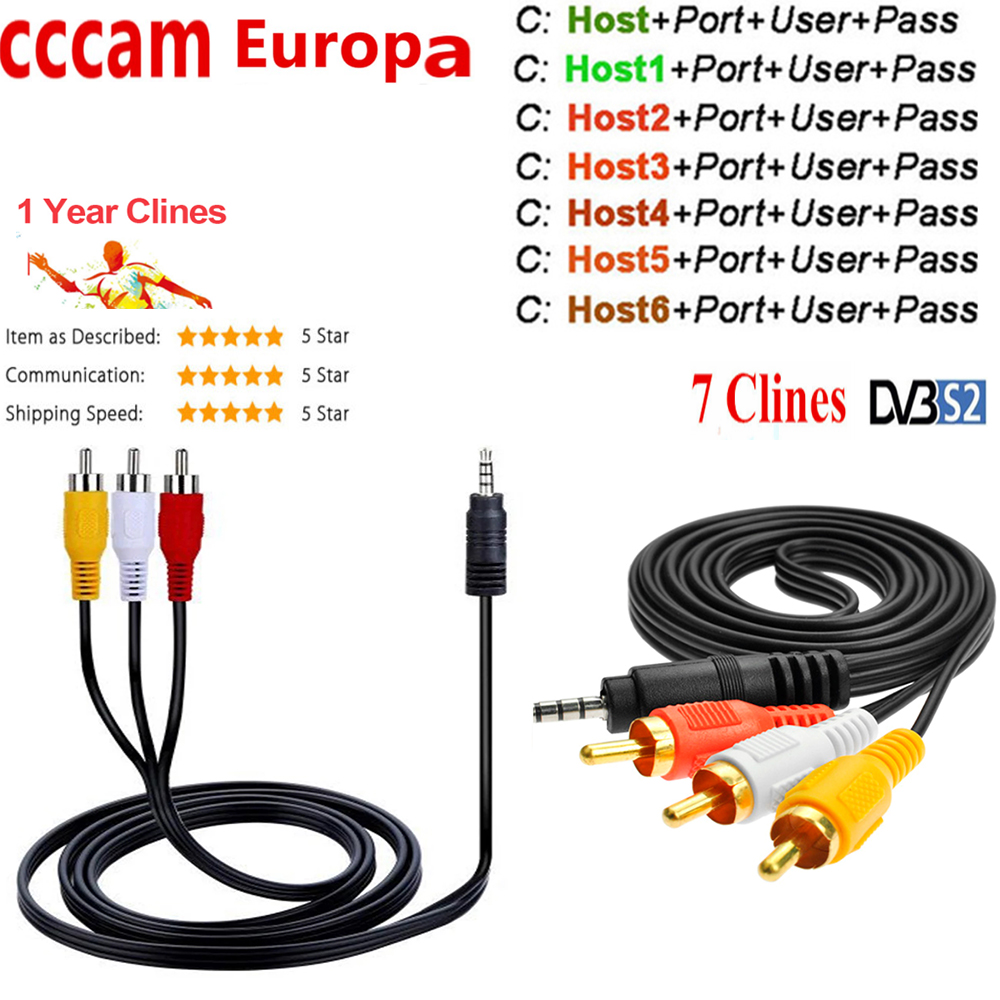 7 lines egygold cccam Europa cline for Portugal Germany Italy Poland 1 year Europe egygold server for full HD DVB-S2 gtmedia V7s
7 lines egygold cccam Europa cline for Portugal Germany Italy Poland 1 year Europe egygold server for full HD DVB-S2 gtmedia V7s