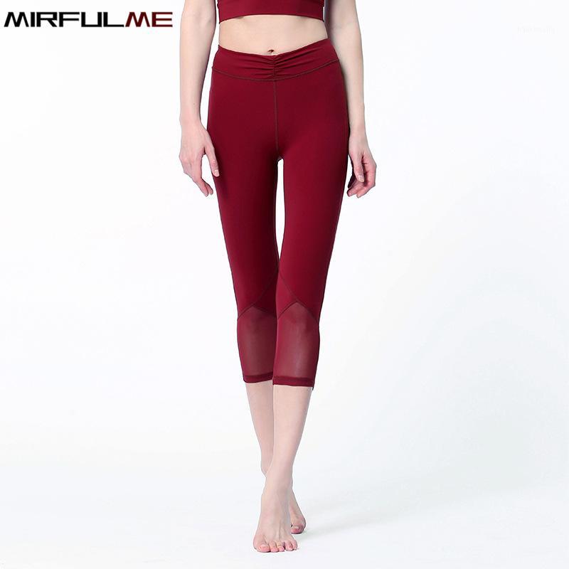 Women Sports Leggings Elastic High Waist Mesh Yoga Pants 3/4 Running Capris Crop Gym Workout Leggings Fitness Fold Tights Female1, Sbz010 green
Women Sports Leggings Elastic High Waist Mesh Yoga Pants 3/4 Running Capris Crop Gym Workout Leggings Fitness Fold Tights Female1, Sbz010 green