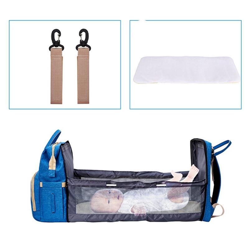 Baby Diaper Bag Bed Backpack For Mom Maternity Bag For Stroller Nappy Large Capacity Nursing Baby Care Upgrade Hooks, Gray
Baby Diaper Bag Bed Backpack For Mom Maternity Bag For Stroller Nappy Large Capacity Nursing Baby Care Upgrade Hooks, Gray
