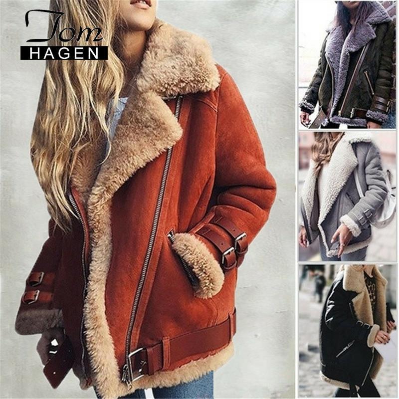 Jackets Womens Winter And Coats Plus Size Warm Coat Fur Jacket Padded Jacket Parka Motorcycle Jacket Korean Thicken Coat 2