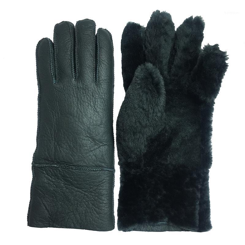 Gloves Green color 2020 Women Winter Leather gloves New sheep fur female manual fashion mittens Girls leather G261
Gloves Green color 2020 Women Winter Leather gloves New sheep fur female manual fashion mittens Girls leather G261