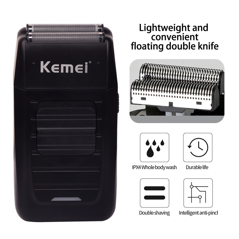 Electric LCD Hair Clipper Trimmer For Men Rechargeable Shaver Beard Barber Cutting Machine Four-Color USB 220216