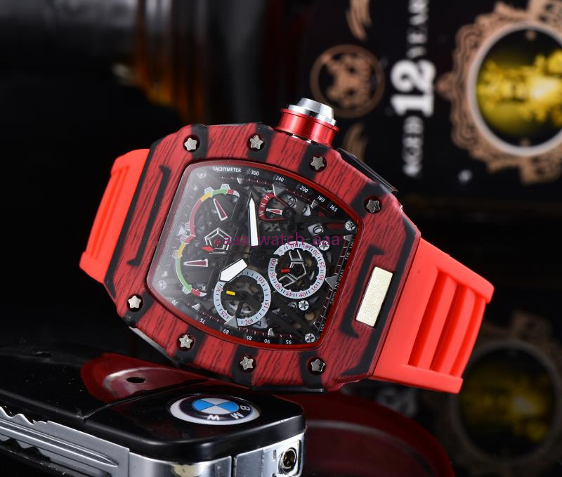 3A 6-pin watch limited edition men's watch top luxury full-featured quartz watch silicone strap RMeloj Hombre gift, Bronze
3A 6-pin watch limited edition men's watch top luxury full-featured quartz watch silicone strap RMeloj Hombre gift, Bronze