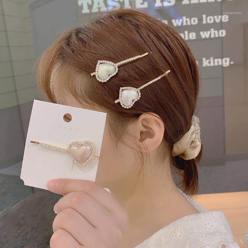 Hair Clips & Barrettes South Korea Dongdaemun Accessories Pearl Love Hairpin Girl Side Liu Seaside Clip Simple Metal Duckbill With Gem, Golden;silver
Hair Clips & Barrettes South Korea Dongdaemun Accessories Pearl Love Hairpin Girl Side Liu Seaside Clip Simple Metal Duckbill With Gem, Golden;silver